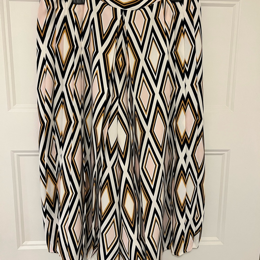 New Tory Burch Faye Culottes Skirt Womens Solitaire Diamond Size 4